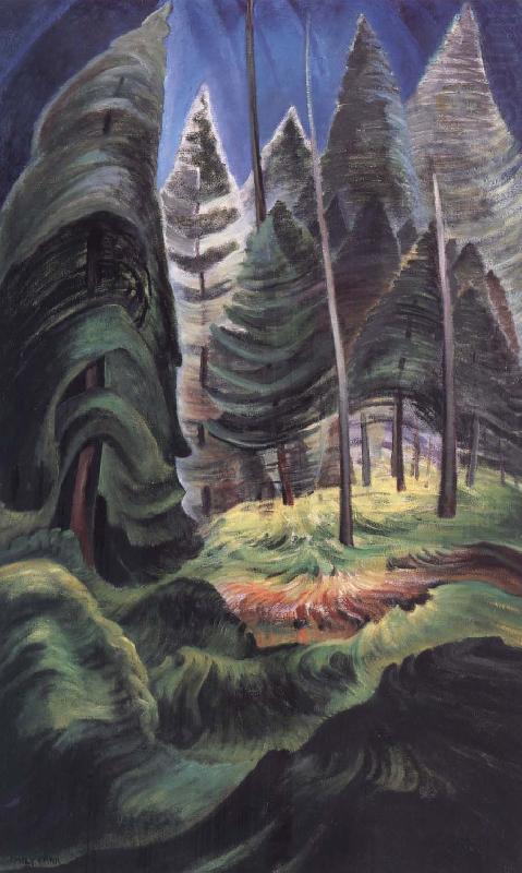 Emily Carr A Rushing Sea of Undergrowth china oil painting image